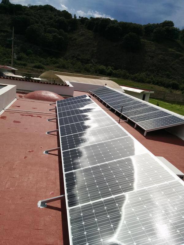 SwpSolar's tweet image. Yes, this is a solar panel installation in Guadalajara, Mexico.