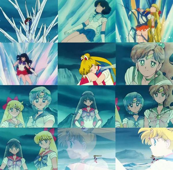 Cuantos de mis Scouts y Senshis Amaron Realmente estas escenas  tan conmovedoras?. #SailorMoon #AmigasPorSiempre ❤❤❤.
