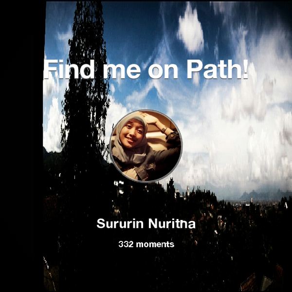 ulinglun9's tweet photo. I've shared 332 memories with my friends on #Path - see them now at http://t.co/dO3pRD4Ofz! #thepersonalnetwork http://t.co/YFwyQ09EhY