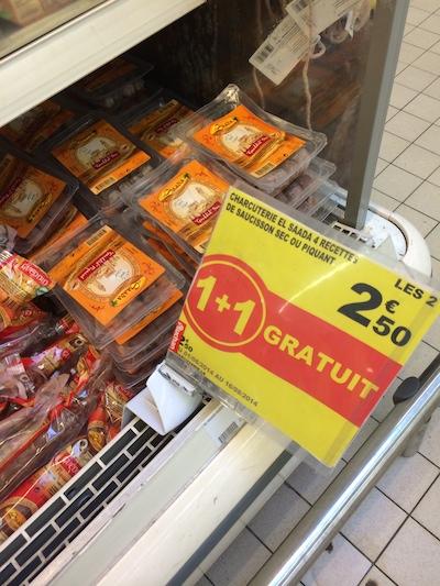 Alkanz's tweet photo. El Saada, fraudeur au #halal, en promotion chez #Auchan http://t.co/4DaI4FGHNC #halalgate http://t.co/j8F5FQMk5n