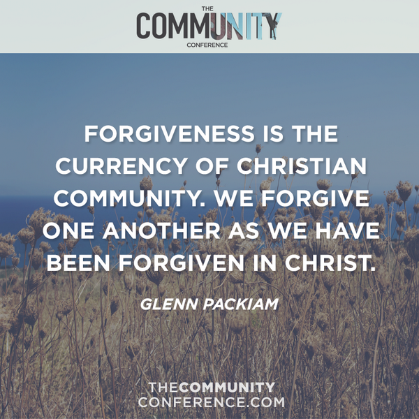 communityconf's tweet photo. "Forgiveness is the currency of Christian #community ... " @gpackiam https://t.co/VjPiJjEUZS http://t.co/AL6RJLaaO2