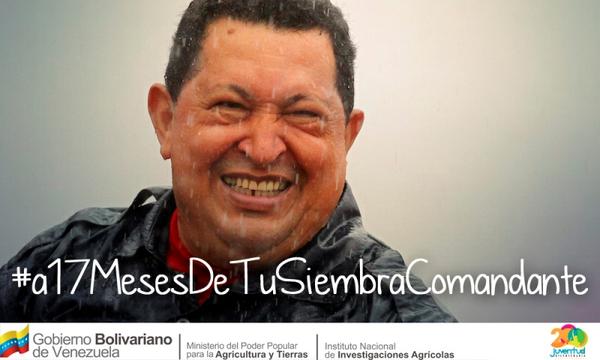 iniavenezuela's tweet photo. #A17MesesDeTuSiembraComandante http://t.co/DsJXjXMUIj