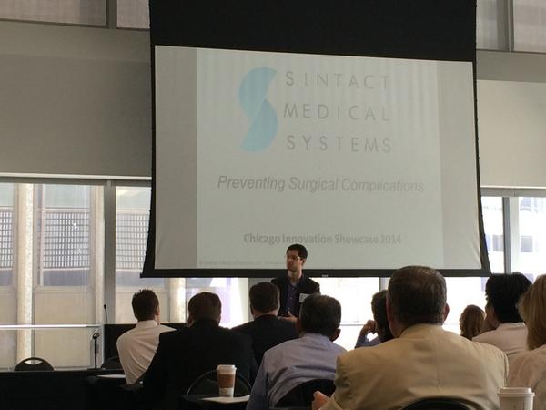 the_chister's tweet photo. Stick with @sintactmed #ChicagoInnovationShowcase @galibaler http://t.co/aSufv510Kf