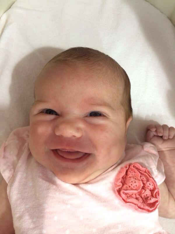 JackPayne88's tweet photo. Smiling for her old man!! @ChelsSully89 http://t.co/KlEOwefaM3