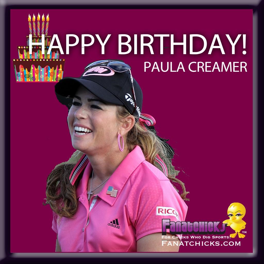 Happy birthday Paula Creamer! 