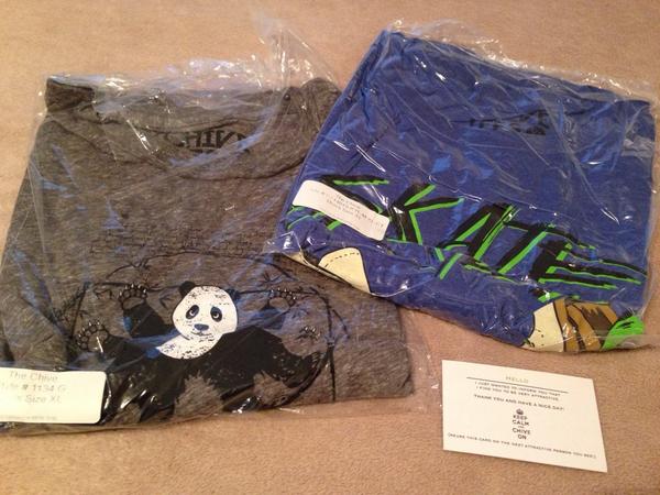 jonchive's tweet image. #thechivery got two more. Love the mystery tee deal!