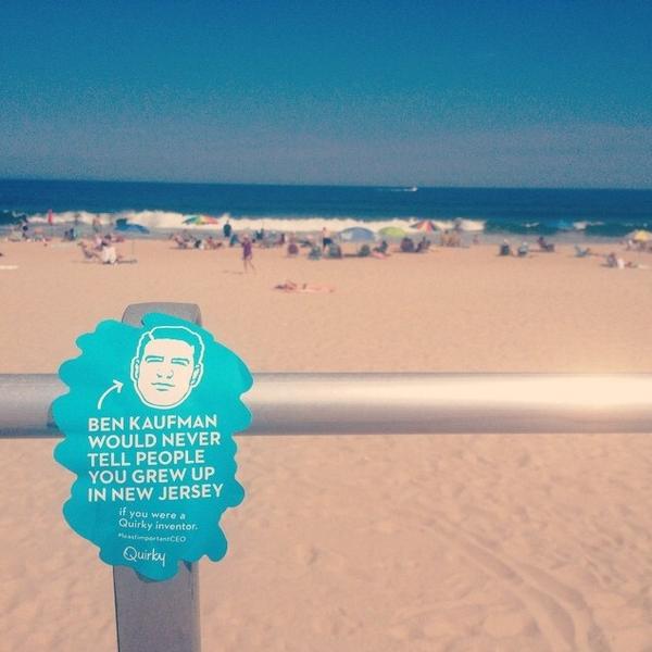 No one would ever have to know... @annabuchs checks in from the #JerseyShore. #QuirkyBlackout instagram.com/p/rVSlP-Lu2r/