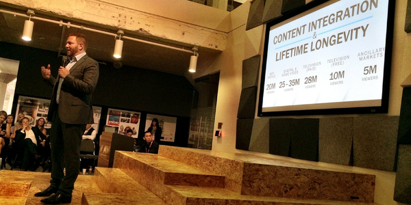 Relativity's tweet photo. "We’ve reinvented the model to reach more consumers w/ additional fresh content." - #RyanKavanaugh #NXMW #NXMWSummit http://t.co/qbb2fi3Yww