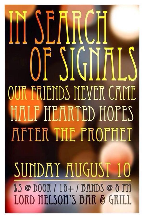 ATPMusic55's tweet photo. Hey guys we got a show this Sunday in Calgary at #Lordnelsonsbar with some killer bands such as @SearchSignals #Ofnc http://t.co/LG08uR0AAq