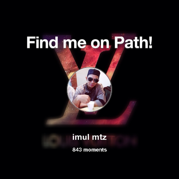 imoeldapperss's tweet photo. I've shared 843 memories with my friends on #Path - see them now at http://t.co/WZcTMGQL5v! #thepersonalnetwork http://t.co/7T0v3TI6WA