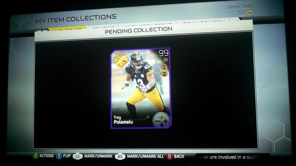 GreenTeamMUT's tweet image. 🌟TROY POLAMALU GIVEAWAY🌟 Retweet and Follow @storrsseducers @MutSquad293 for a chance to win! Ends at 100 Followers