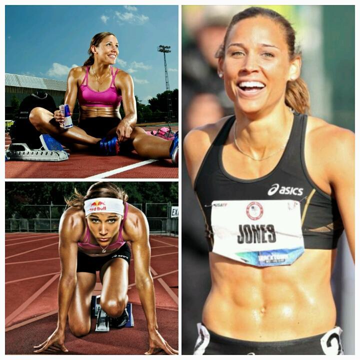 Happy birthday to THE track bae/my wife Lolo Jones   