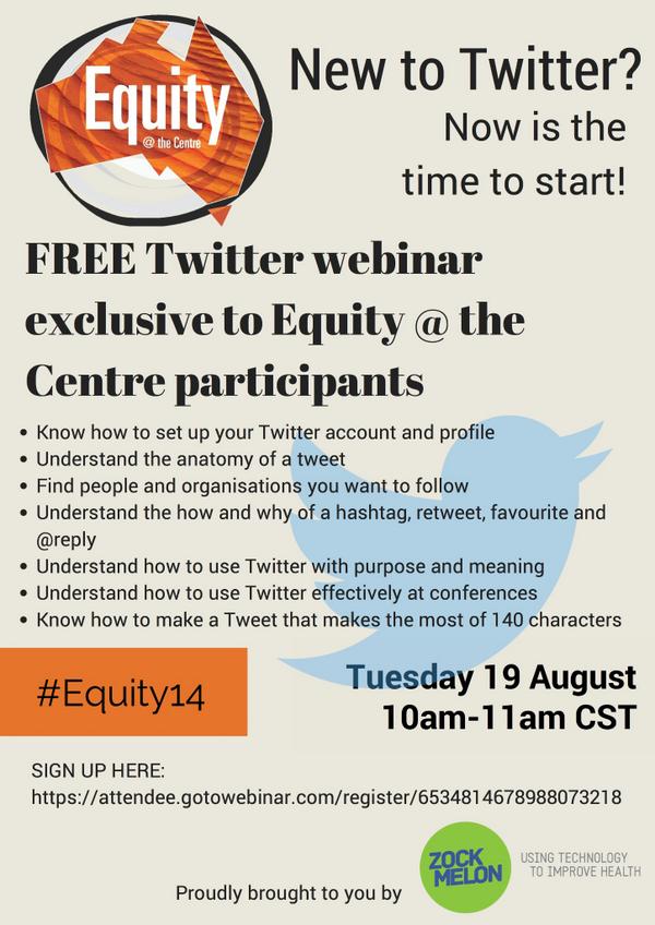 EquityCentre's tweet image. New to twitter? Let @Zockmelon help you with all of the #twitterbasics