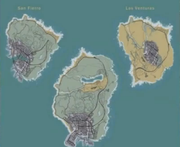 GTA 5 Map Expansion Featuring NEW Cities Like San Fierro And Las Venturas!  