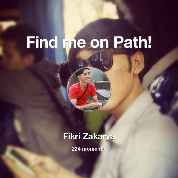 MVicry's tweet photo. I've shared 224 memories with my friends on #Path - see them now at http://t.co/fyuaA9wrJn! #thepersonalnetwork http://t.co/t9U0JNo1xa