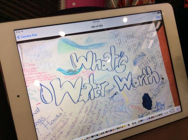 OliviaErinGray1's tweet photo. #HCCwater http://t.co/Zsq2rnaWqt