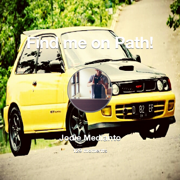 jodiemedianto's tweet photo. I've shared 129 memories with my friends on #Path - see them now at http://t.co/2zqrbm9R1a! #thepersonalnetwork http://t.co/xVE3ajygbc