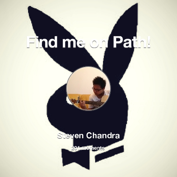 stepen_sc's tweet photo. I've shared 201 memories with my friends on #Path - see them now at http://t.co/iCIEh5S6Cz! #thepersonalnetwork http://t.co/1FGR0KFa6D