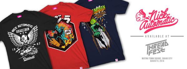 NicheDumlao's tweet photo. special @nckatmtc davao release just for #ThreadfestDVO!
see you this saturday.
all boys pa rin ba ateneo dun? http://t.co/CfR7blSJ3P