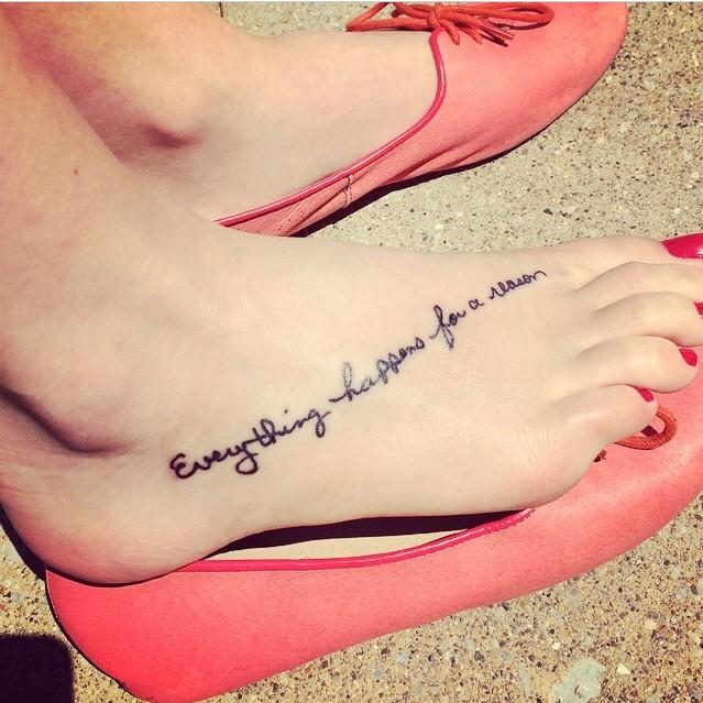Alexa Pratt on X: "@CarnieWilson Beautiful! I just got this tattoo in my  grandpa's writing. Love inspiring word tattoos ❤️ http://t.co/cPwgVQlOpa" /  X