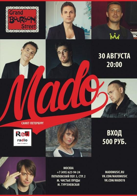 oneradiorussia's tweet photo. 30 августа MADO в GRAND BOURBON STREET - http://t.co/ejG65OyFXc http://t.co/ftMMjaiT32