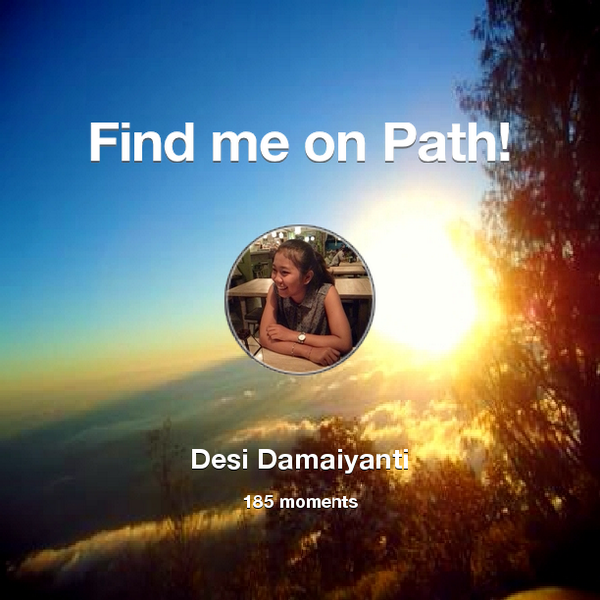 I've shared 185 memories with my friends on #Path - see them now at path.com! #thepersonalnetwork