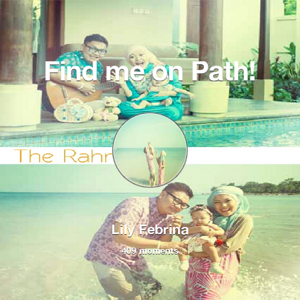 lilyputh's tweet photo. I've shared 409 memories with my friends on #Path - see them now at http://t.co/FClugK6y6z! #thepersonalnetwork http://t.co/UpgPGWMxBB