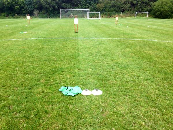 StyleSussex's tweet photo. Day four and the afternoon attacking combination play and finishing practice is setup and ready to be work! #SSASEW http://t.co/pTLCD141Q3