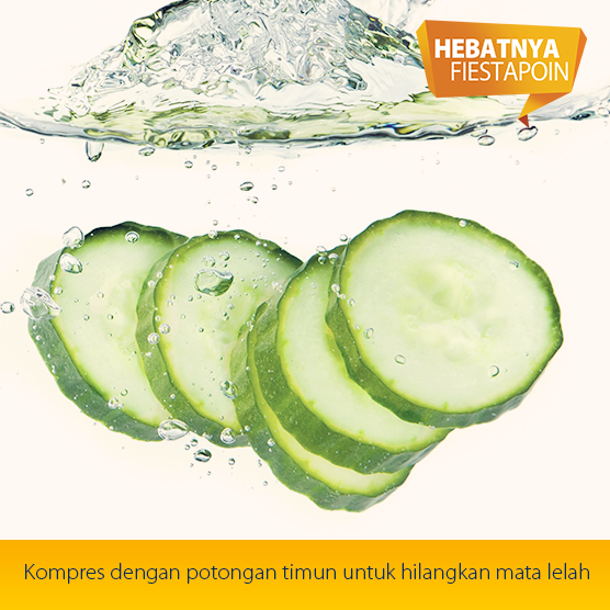 livinpoin's tweet photo. Mata lelah? Agar besok bangun dengan segar, coba malam ini kompres mata kamu dengan potongan timun. http://t.co/vNIKoDs2GO
