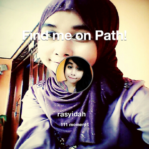 zr_cida's tweet photo. I've shared 111 memories with my friends on #Path - see them now at http://t.co/y7u2UU4nSc! #thepersonalnetwork http://t.co/FYbW4VruKB