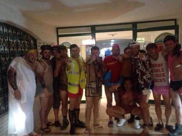 DeanConstantino's tweet photo. We came, We saw, We conquered! #GranCanaria #PlayaDeIngles #SnakePit #DressYourMate #GetOutMeBar http://t.co/iSnOxQDUCY