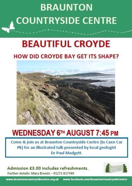 NDTransition's tweet image. How did #Croyde get its shape? Interesting local talk this eve #lowtideperfection