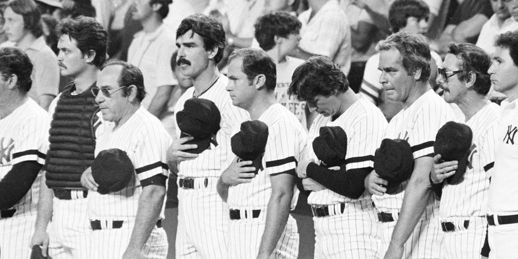 New York Yankees on X: 35 years ago, hours after Thurman Munson's