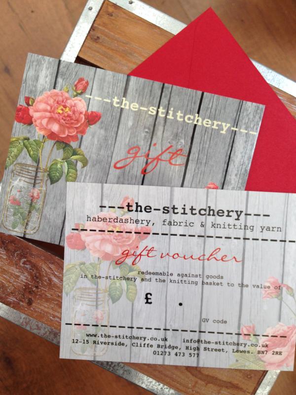 stitcherylewes's tweet photo. oo new gift vouchers - this is just one design of five, great idea for a present for a crafty person @RiversideLewes http://t.co/oR2ZjIul7N