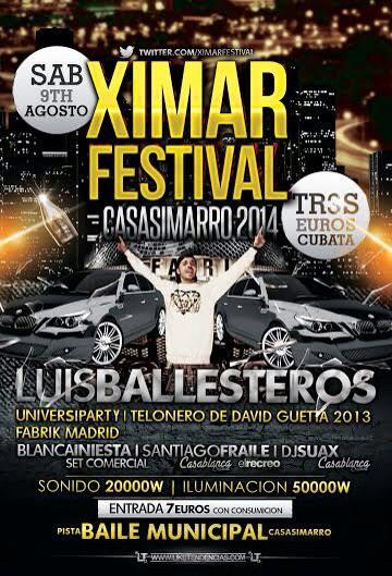 ximarfestival's tweet photo. Esta tarde anunciamos nuevo ganador, haz RT Y GANA UNA ENTRADA, el sábado nos vemos!! :) #CasasimarroPatasArriba http://t.co/5BHKzMfnMI