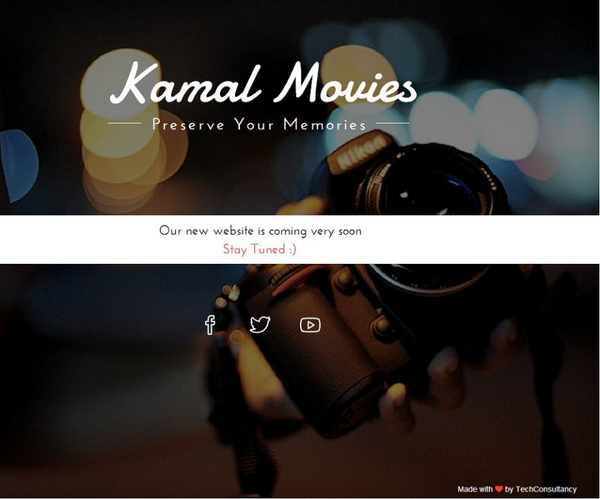 TechConsultOrg's tweet image. One more great work in progress..Stay tuned for more updates..
KamalMovies.in