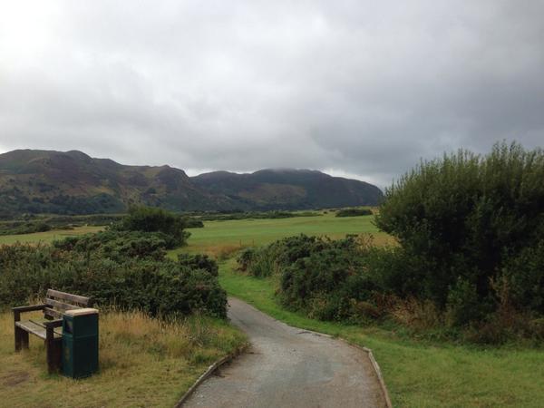 Great day <a href="/conwygolfclub/">Conwy Golf Club</a> with <a href="/atourgolf/">atourgolf.com</a> great course and good weather #golf