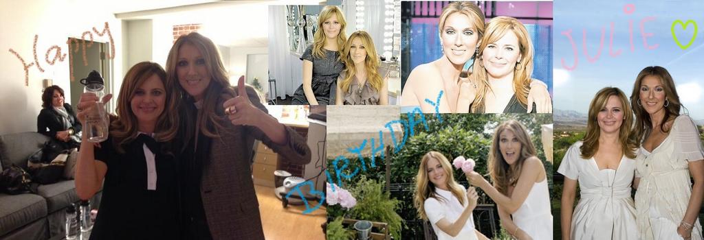 Happy Birthday Julie Snyder. Wondeful friendship with Céline Dion.  