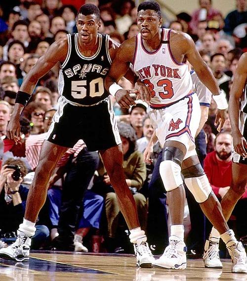 Happy Birthday to NBA greats David Robinson (today) and Patrick Ewing (yesterday)! 