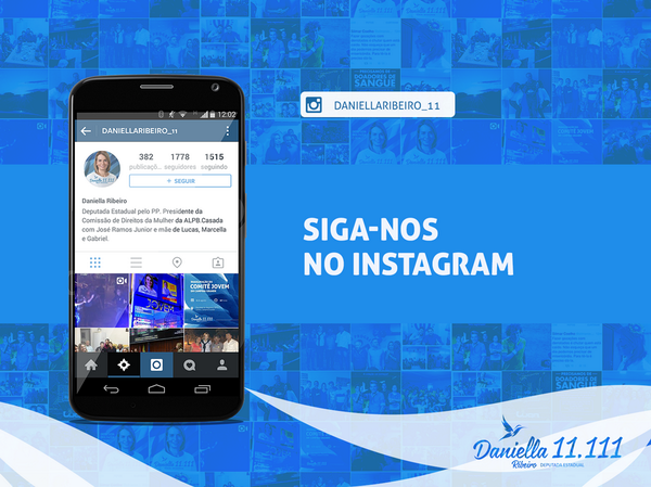 soudaniellapb's tweet photo. Fique por dentro de nosso dia a dia e bastidores da nossa caminhada. Siga e curta nosso Instagram, #PraFazerOBem http://t.co/Ik0XFMPRp5