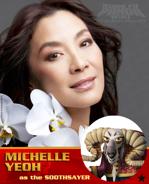 Happy birthday to Michelle Yeoh, voice of the Soothsayer in  