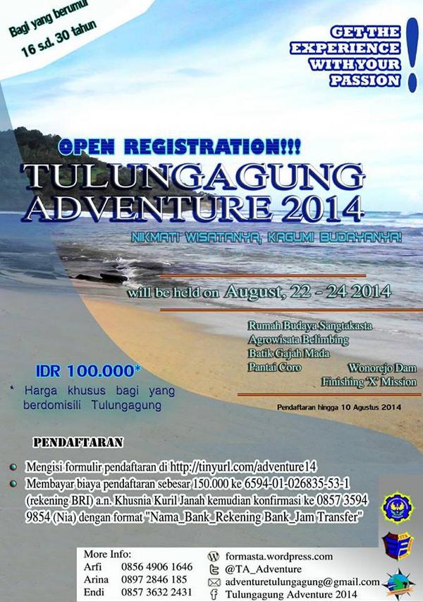100rb beradventure ria ke Pantai Coro, Agrowisata Blimbing, Batik Gajah Mada, Rumah Budaya Sangtakasta. #yohdolan