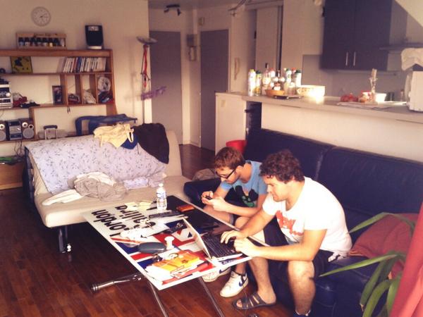 nacho_r_p's tweet image. Primera parada: Caen (Francia). Ya somos tres.