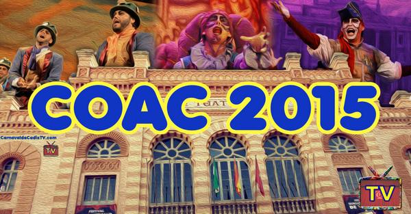 El #COAC2015 comenzará el 16 de Enero de 2015 y finalizará el 13 de Febrero con la Gran Final carnavaldecadiztv.com/p/coac-2015-ca…