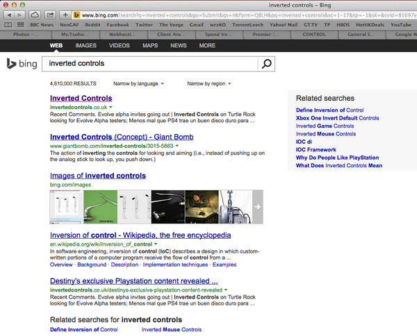 InvertedCtrls's tweet image. TOP OF @BING!