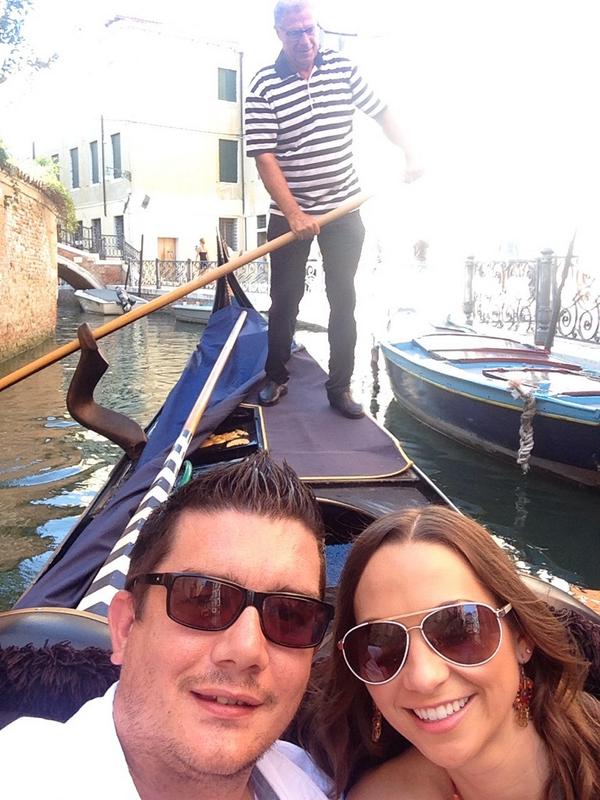 When in Venezia!! #thecruiseship #venice #gondola #loveofmylife
