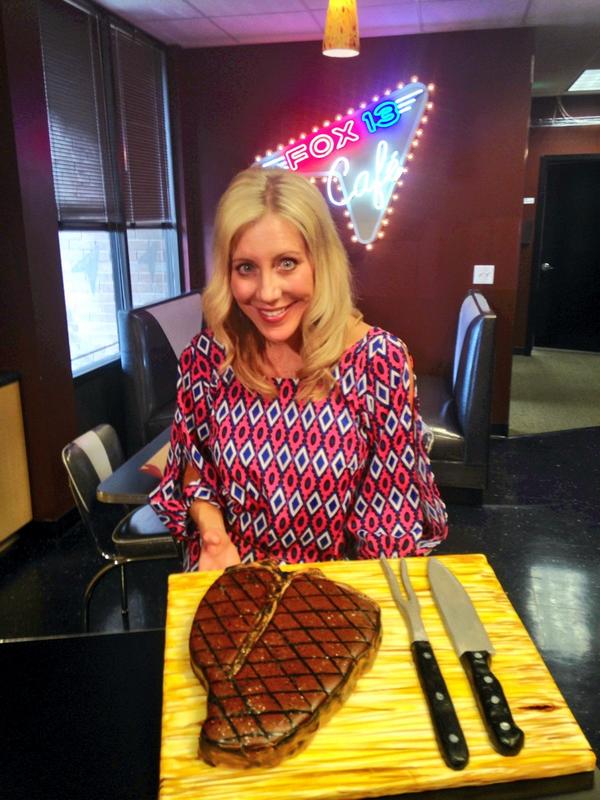 ProductionWS's tweet image. Best birthday cake ever! The entire cake is edible including the cutting board and utensils! Delicious chocolate!
