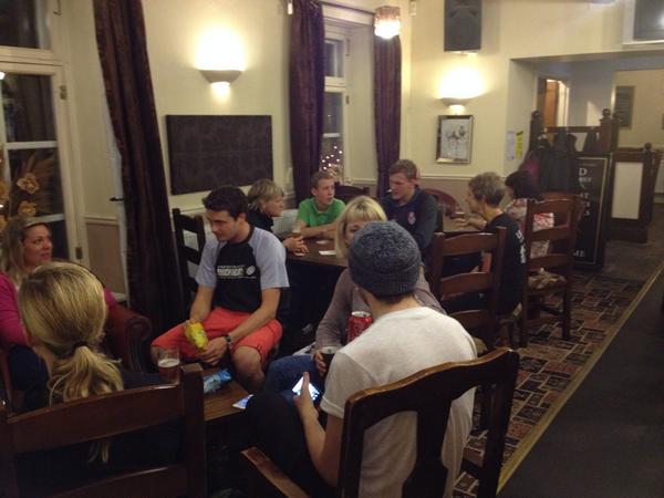 Beautiful evening for a walk up to Big Stone followed by a nice pint in the a Pride of the Peaks with great company