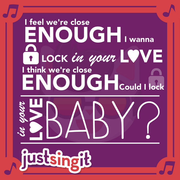 JustSingIt's tweet photo. Singing never gets boring. That's why we exist. Do you love these lyrics as much as we do? #Love #Karaoke http://t.co/A3Zlwx1MDt