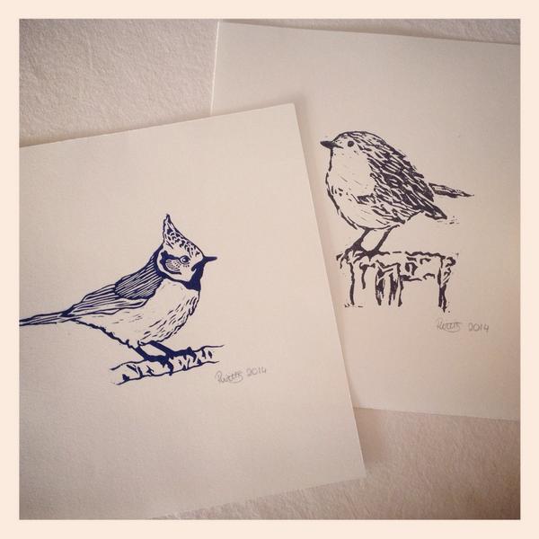 RachaelWillis_'s tweet image. TheLinoPrintShop.etsy.com The place to get one of a kind #linocut #cards &amp;amp; #prints -Here's two of my faves #handmadehour